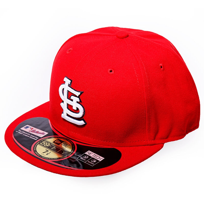 dětská kšiltovka NEW ERA ČEPICE MLB AUTHENTIC ST. LOUIS CARDINALS 10010279 ČERVENÁ