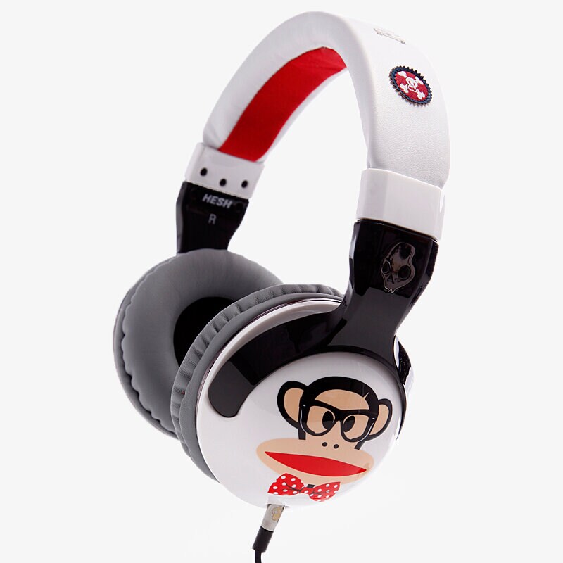SKULLCANDY SLUCHÁTKA HESH 2.0 PAUL FRANK SCHOLASTIC JULIOUS S6HSDZ247 BÍLÁ