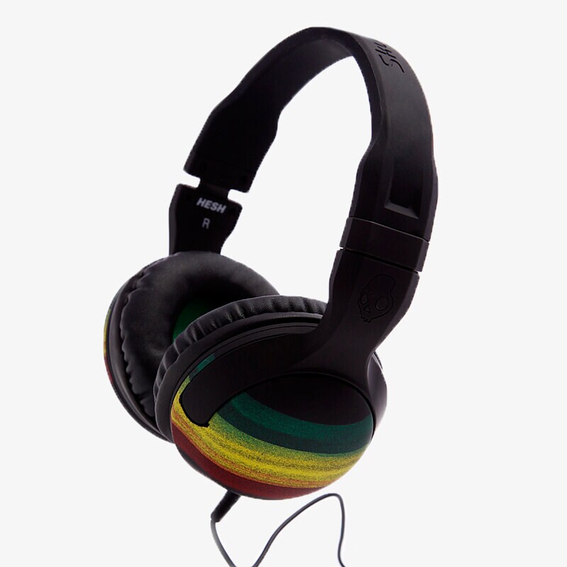 SKULLCANDY SLUCHÁTKA HESH 2.0 RASTA S6HSDZ058 ČERNÁ