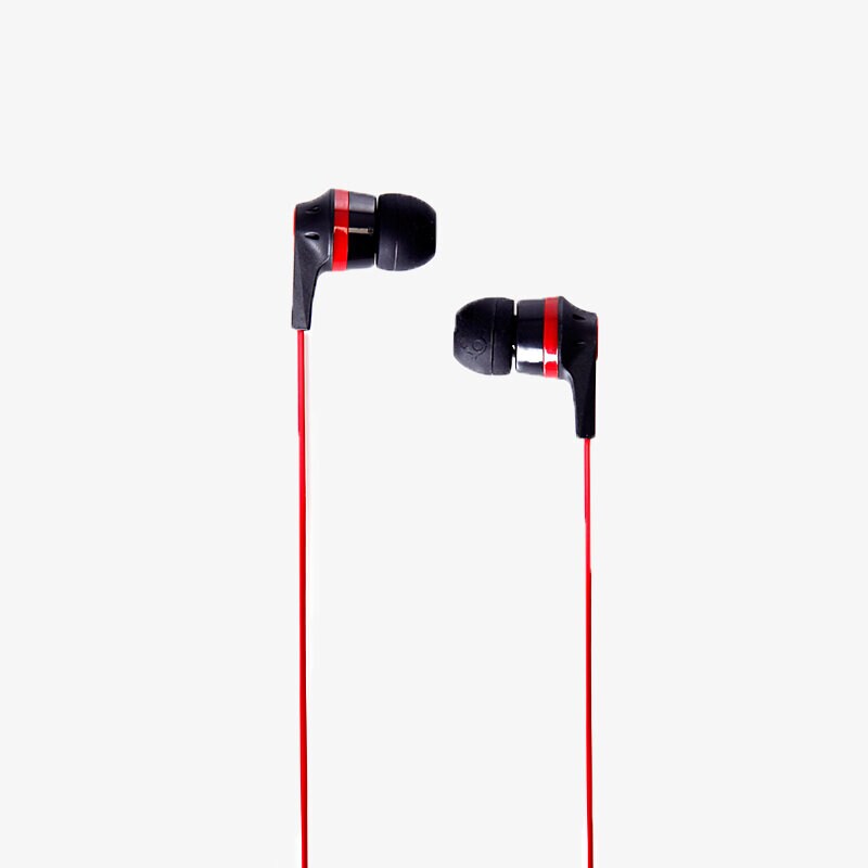 SKULLCANDY SLUCHÁTKA INKD 2.0 BLACK/RED W/ MIC S2IKDY010 ČERNÁ