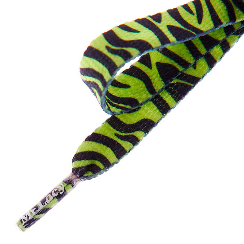 dámské péče o obuv MR. LACY TKANIČKY PRINTIES NEON LIME YELLOW ZEBRA 2000060007696 ZELENÁ