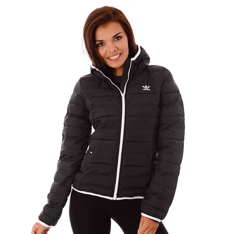 dámská zimní bunda ADIDAS BUNDA SLIM PAD HD JKT D81451 ČERNÁ