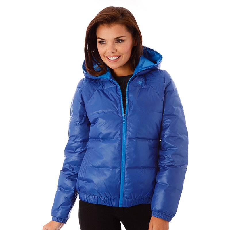 dámská zimní bunda ADIDAS BUNDA J ENTRYD BMR G69648 TMAVOMODRÁ