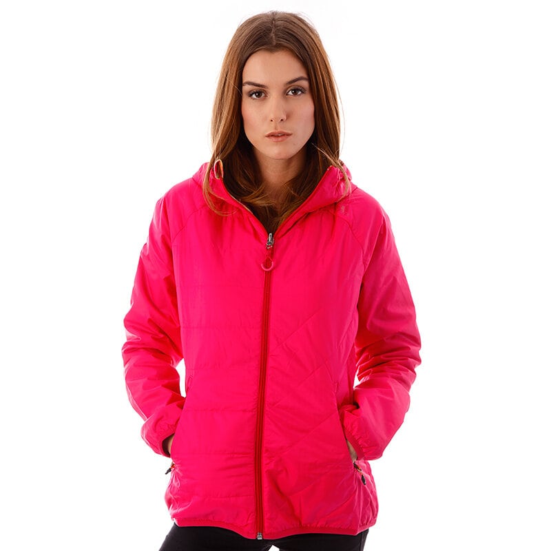 dámská zimní bunda ADIDAS BUNDA W ED REV WIND J G79855 RŮŽOVÁ