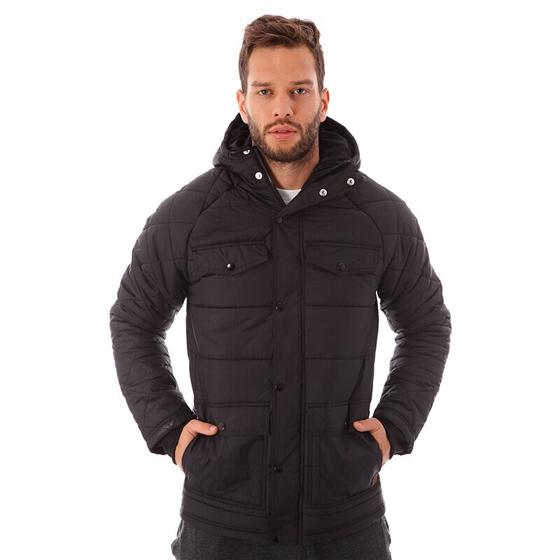 pánská zimní bunda ADIDAS BUNDA HIBPADDEDJKT G92930 ČERNÁ