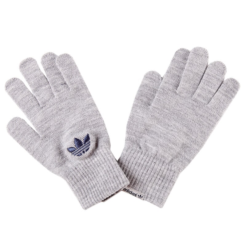 ADIDAS RUKAVICE AC GLOVES LOGO G84844 ŠEDÁ