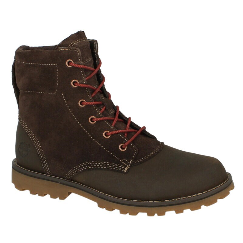 dětské boty casual TIMBERLAND EK ASPHALT TRAIL 6 5777R HNĚDÁ