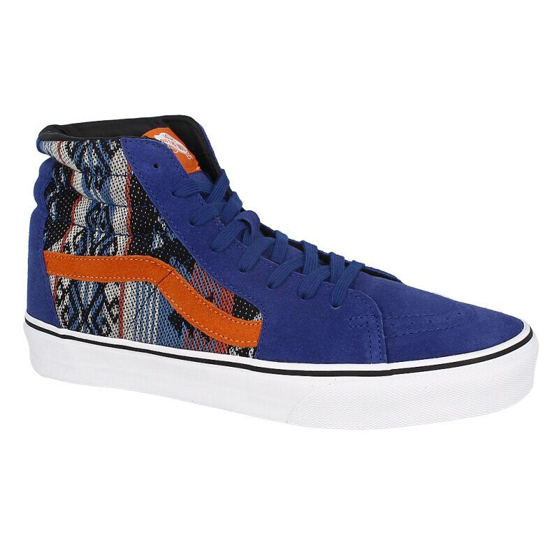 pánské skate boty (skateboardové) VANS SK8-HI  VTS98U4 VÍCEBAREVNÁ