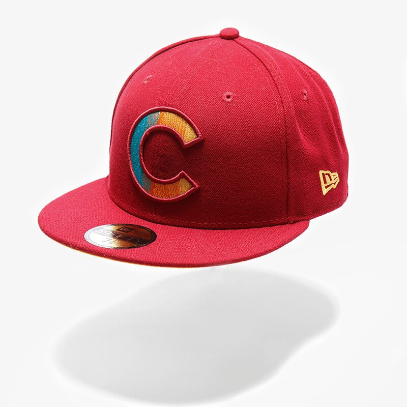 dětská kšiltovka NEW ERA ČEPICE FADE A GRADE CHICAGO CUBS 10823296 ČERVENÁ