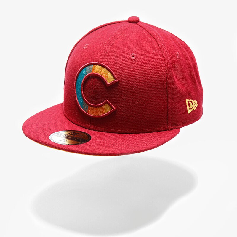 dětská kšiltovka NEW ERA ČEPICE FADE A GRADE CHICAGO CUBS 10823296 ČERVENÁ