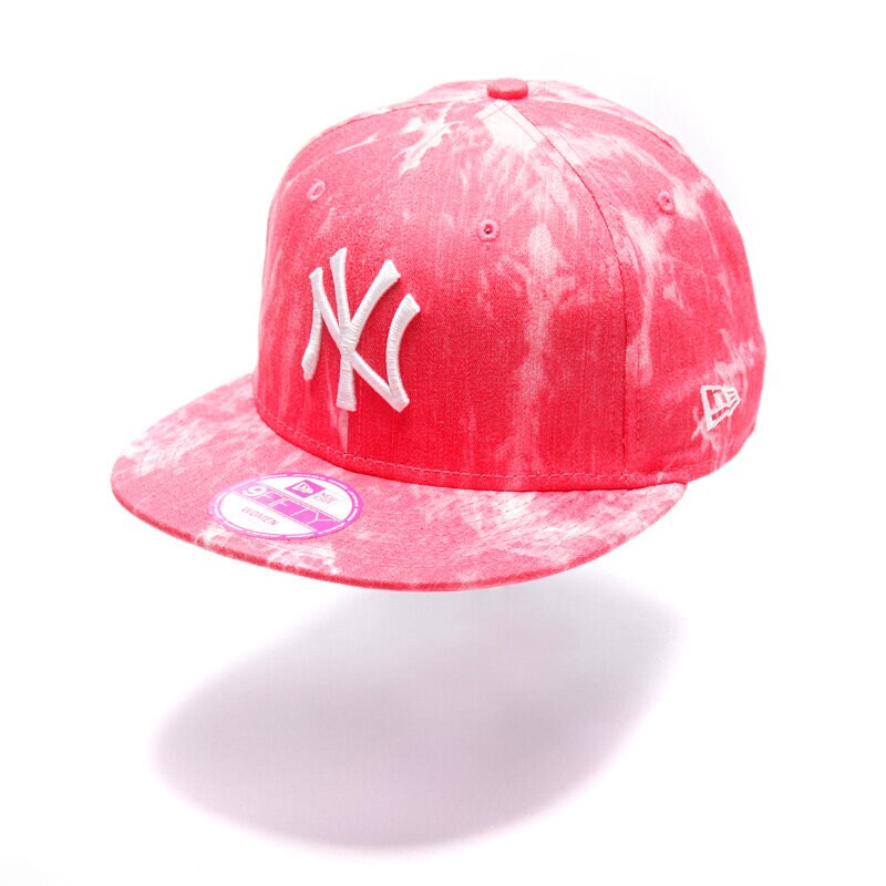 dámská kšiltovka NEW ERA ČEPICE TEAM DYE NEW YORK YANKEES 10848951 RŮŽOVÁ