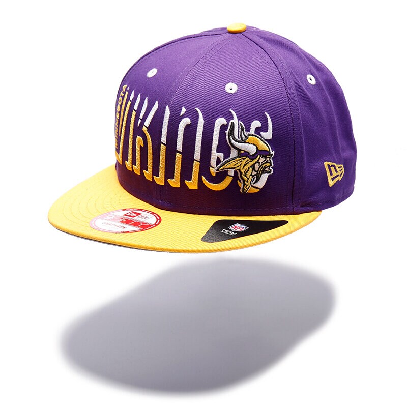 dětská kšiltovka NEW ERA ČEPICE TEAM SPLITTER MINNESOTA VIKINGS 10850101 FIALOVÁ