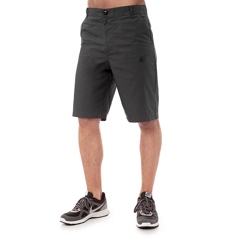 pánské kraťasy NIKE ŠORTKY  NIKE BASIC SHORT 585030060 ŠEDÁ