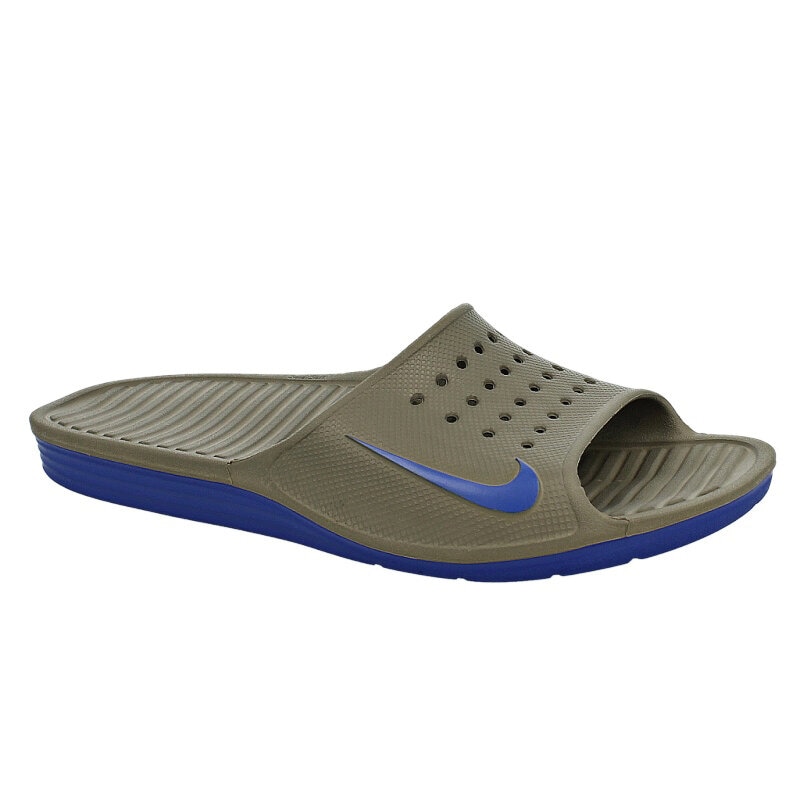 pánské pantofle NIKE SOLARSOFT SLIDE  386163240 KHAKI
