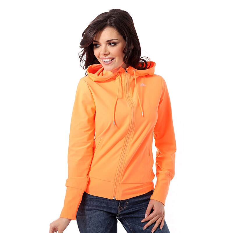 dámská mikina ADIDAS MIKINA CT CORE HD TKTB D89474 ORANŽOVÁ