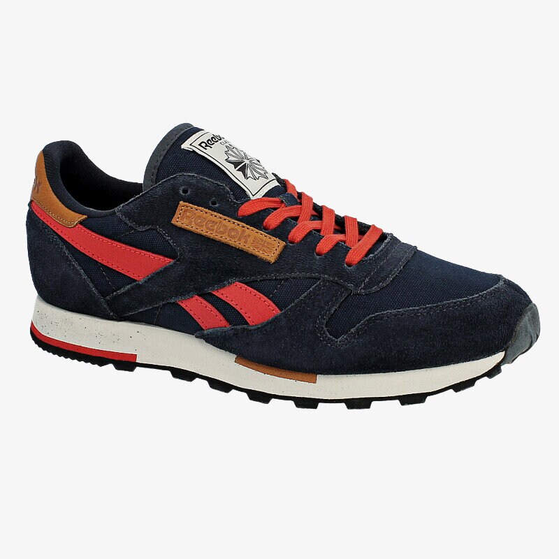 pánské tenisky REEBOK CL LEATHER UTILITY  V55385 TMAVOMODRÁ