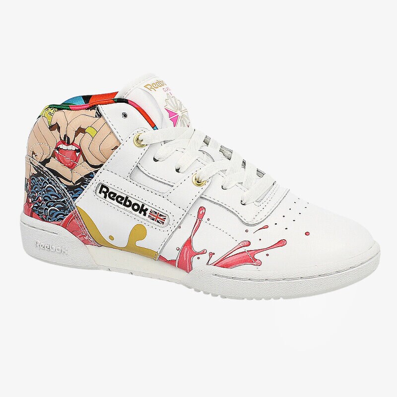 REEBOK WORKOUT MID M41900 BÍLÁ