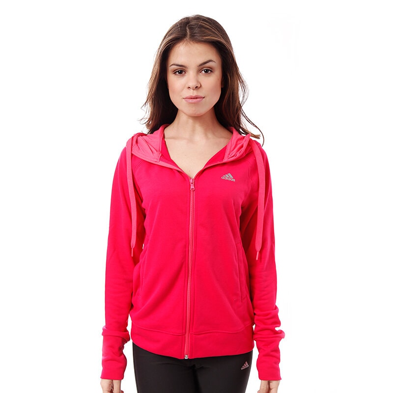 dámská mikina ADIDAS MIKINA PRIME HD JACKET F49412 RŮŽOVÁ