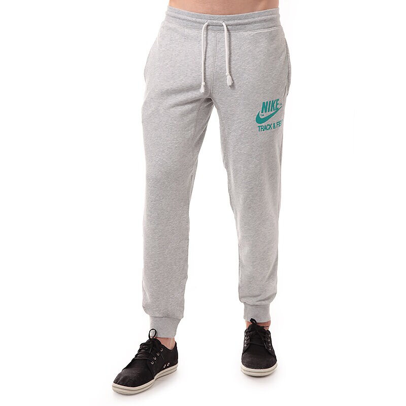 pánské kalhoty NIKE KALHOTY  AW77 CUFF PANT-RU NTF 612905050 ŠEDÁ