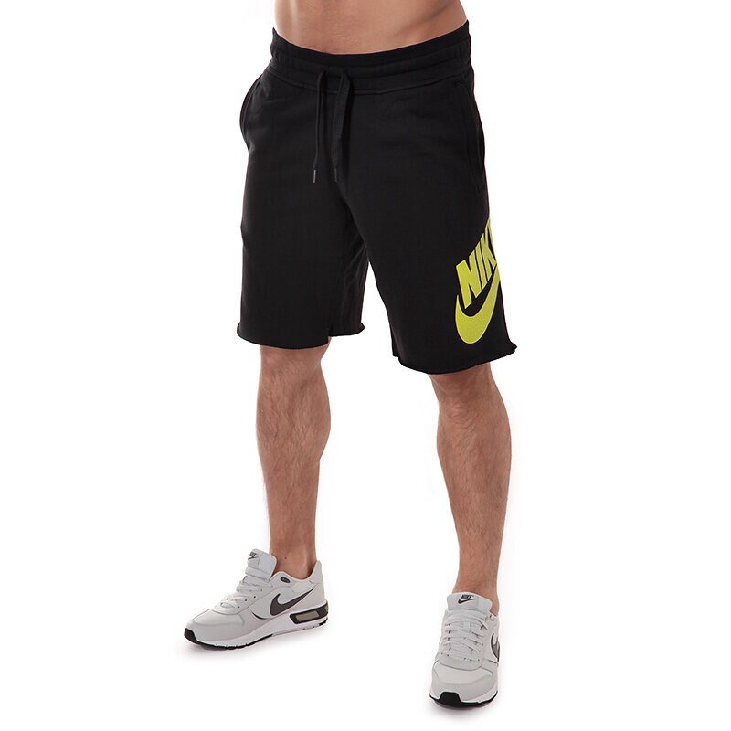 pánské kraťasy NIKE ŠORTKY  AW77 ALUMNI SHORT 633465012 ČERNÁ