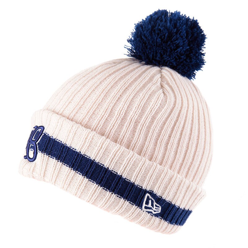 dětská čepice NEW ERA ČEPICE RETRO BOBBLE BROOKLYN DODGERS 10877356 BÍLÁ