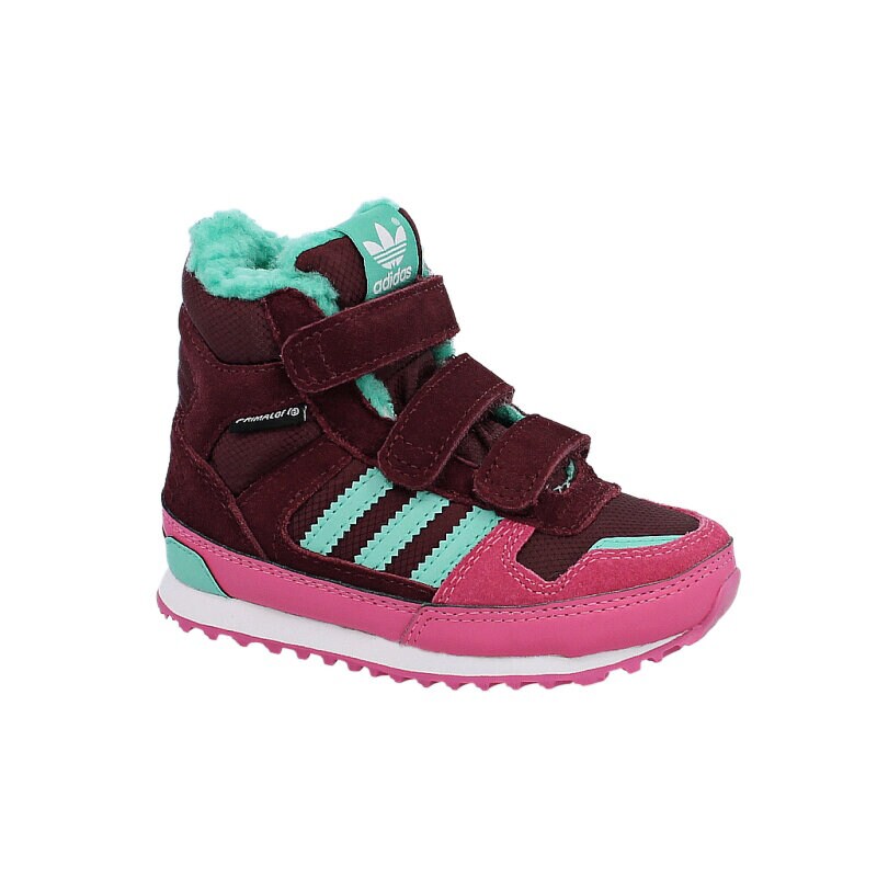 dětská outdoorová obuv ADIDAS ZX WINTER CF I  M17951 BORDOVÁ