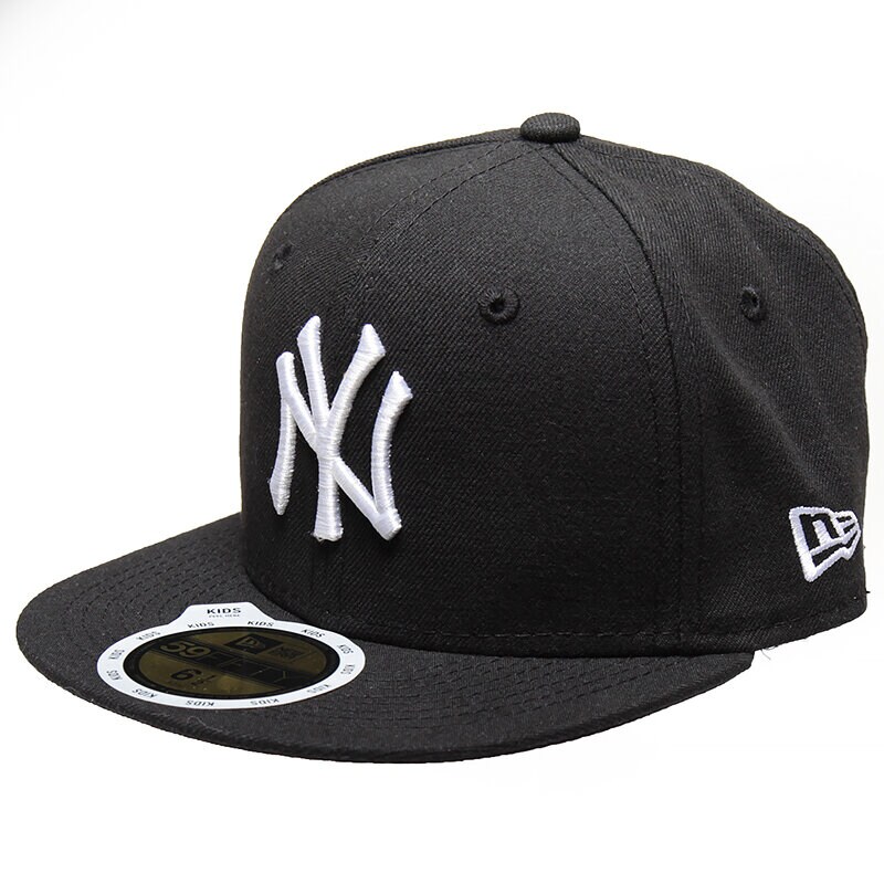 dětská kšiltovka NEW ERA ČEPICE KIDS 5950 MLB NEW YORK YANKEES 10879081 ČERNÁ