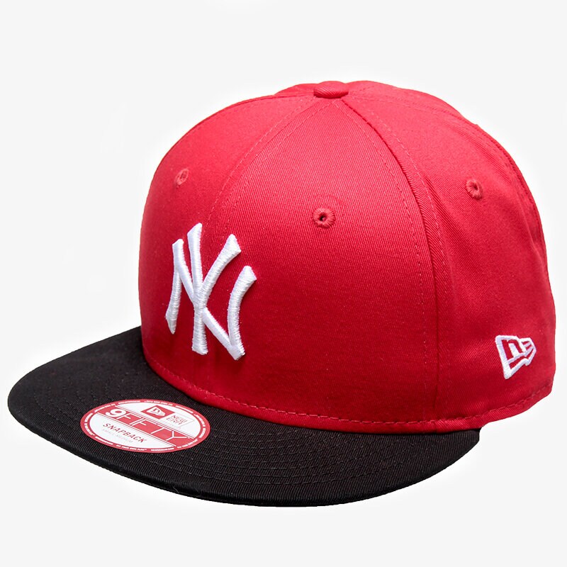 dětská kšiltovka NEW ERA ČEPICE MLB COTTON BL NEW YORK YANKEES 10879530 ČERVENÁ