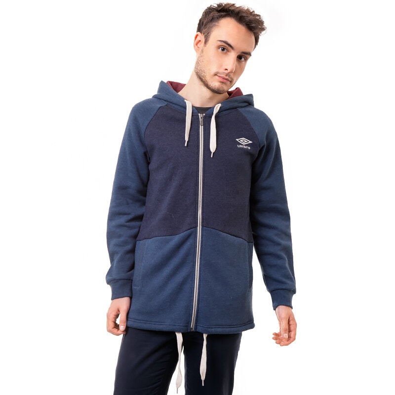 pánská mikina UMBRO MIKINA MEMPHIS UL34BLM01001 TMAVOMODRÁ