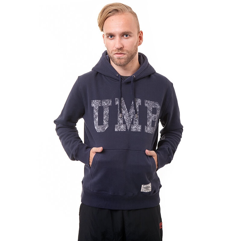 pánská mikina UMBRO MIKINA ROUND UL34BLM08001 ČERNÁ