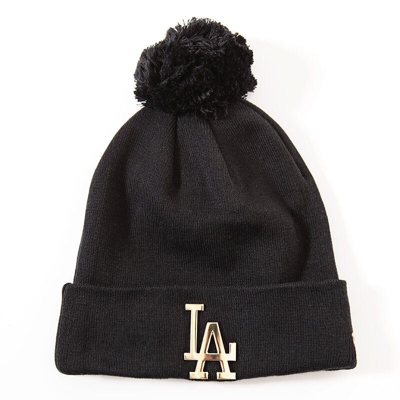 dětská čepice NEW ERA ČEPICE METAL CUFF LA DODGERS 80064183 ČERNÁ