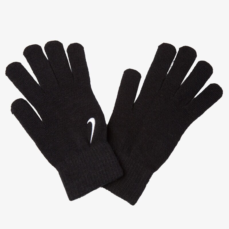 NIKE RUKAVICE SWOOSH KNIT GLOVES N.WG.A6.001A ČERNÁ