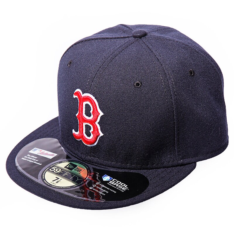 dětská kšiltovka NEW ERA ČEPICE MLB AUTHENTIC BOSTON RED SOX 10010244 TMAVOMODRÁ