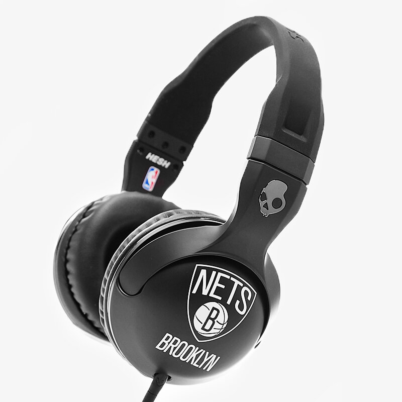 SKULLCANDY HESH 2.0 NBA BROOKLYN NETS W/ MIC S6HSFY307 ČERNÁ