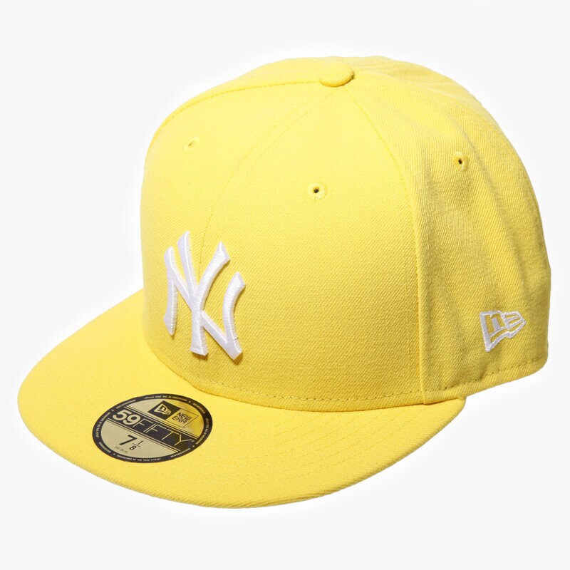 dětská kšiltovka NEW ERA ČEPICE MLB BASIC NY YANKEES 10011614 ŽLUTÁ