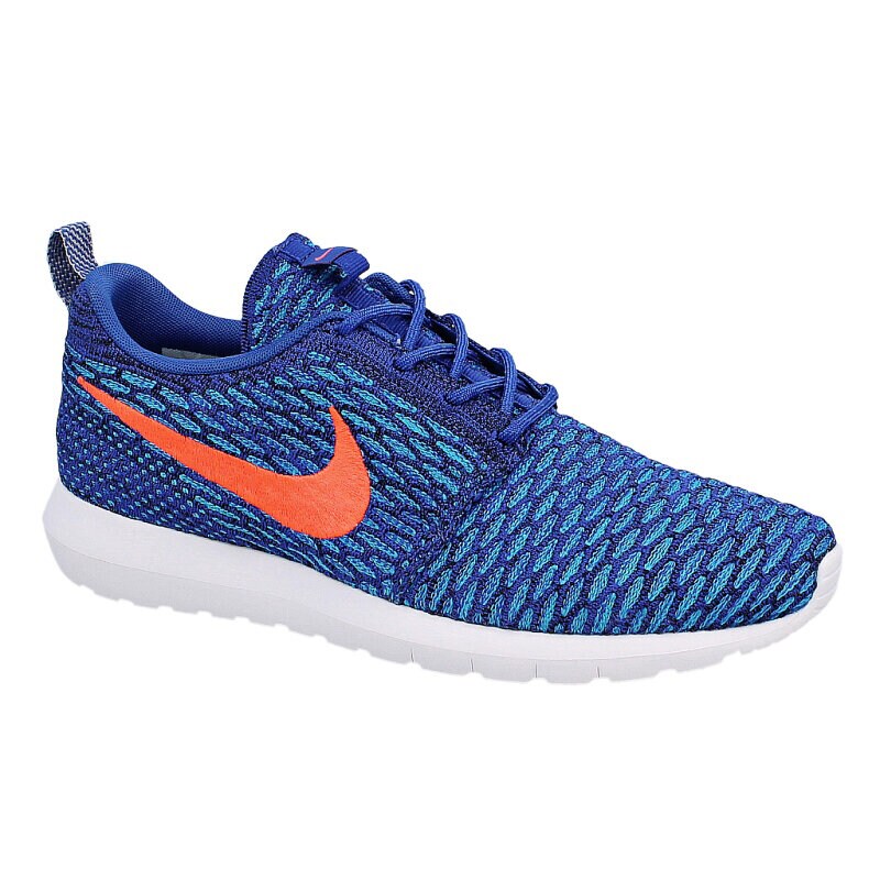 pánské tenisky NIKE FLYKNIT ROSHE RUN  677243401 TMAVOMODRÁ