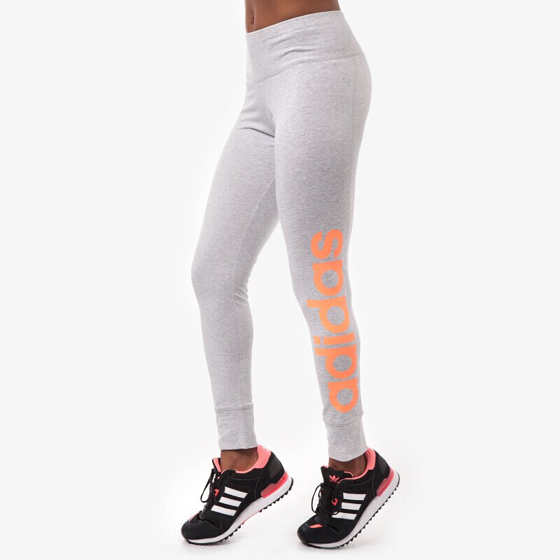 dámské kalhoty ADIDAS KALHOTY  ESS LINEARTIGHT S20863 ŠEDÁ