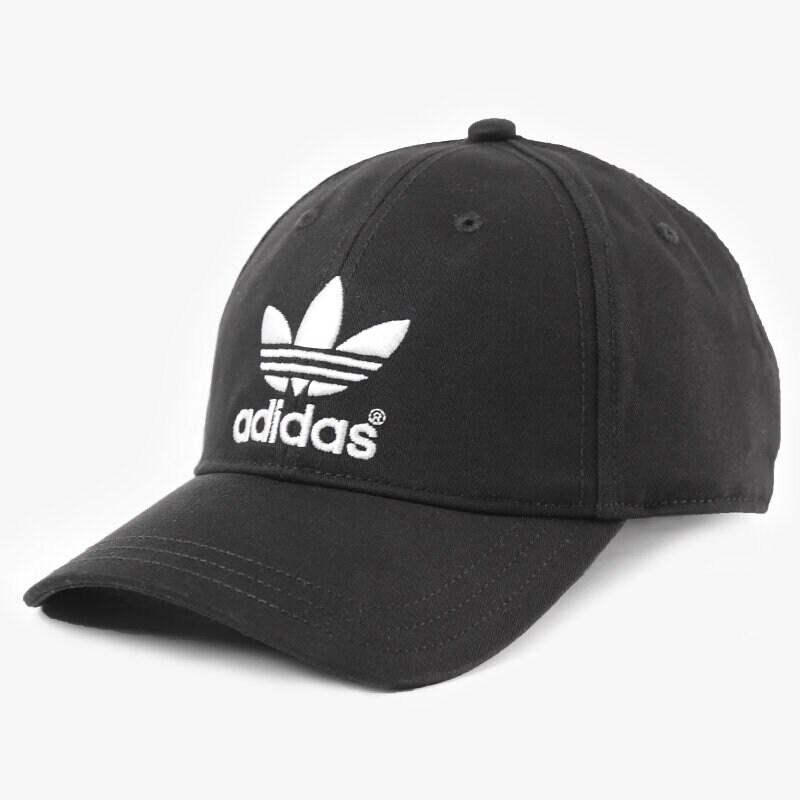 dětská kšiltovka ADIDAS ČEPICE AC CLASSIC CAP BLACK WHITE M30630 ČERNÁ