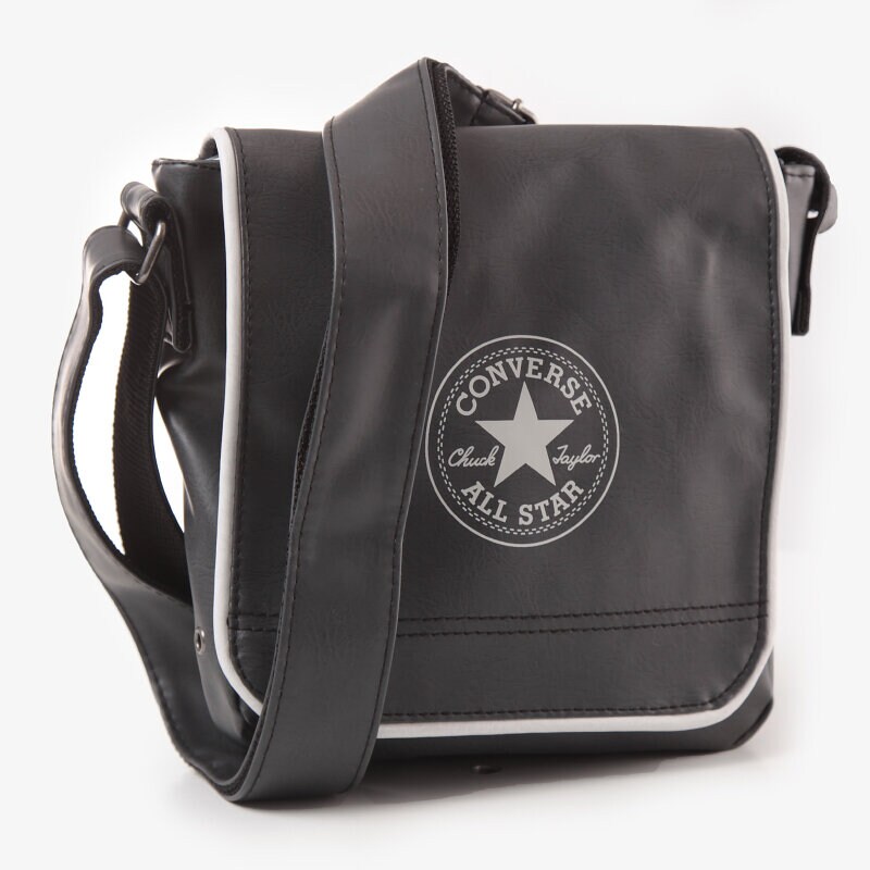 dámská taška CONVERSE TAŠKA SMALL FLAPBAG RETRO 410545047 ČERNÁ
