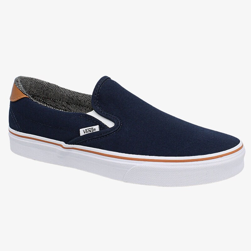 pánské skate boty (skateboardové) VANS SLIP-ON 59  VSFOF7V TMAVOMODRÁ
