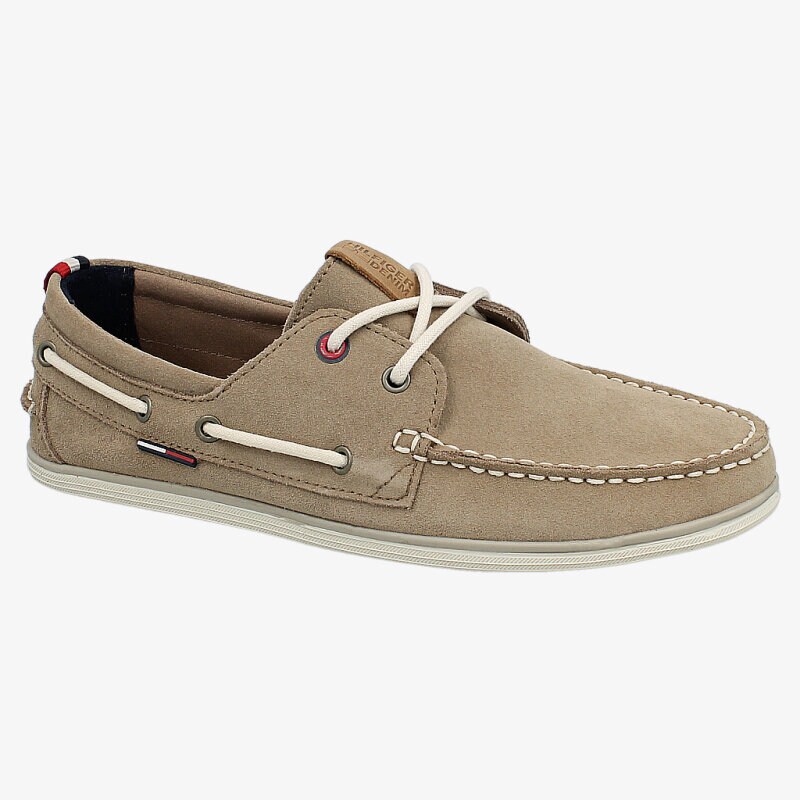 pánské boty casual TOMMY HILFIGER MILES 1B -1 EM56818567938 BÉŽOVÁ
