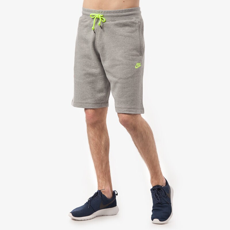 pánské kraťasy NIKE ŠORTKY  AW77 FT SHORT 545358064 ŠEDÁ