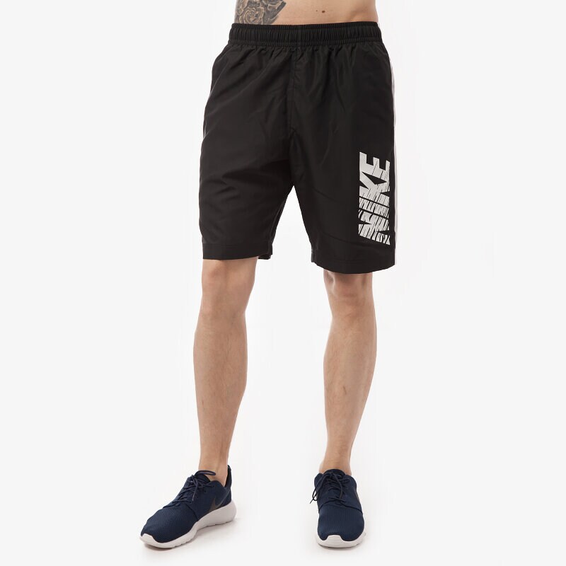 pánské kraťasy NIKE ŠORTKY  SEASON SHORT-EXP 644852010 ČERNÁ
