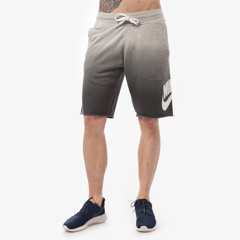 pánské kraťasy NIKE ŠORTKY  AW77 ALUMNI -FADE 642905050 ŠEDÁ