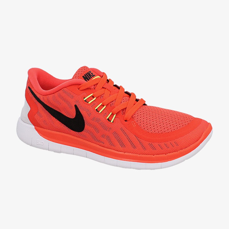 dětské běžecké boty NIKE FREE 5.0 (GS) 725104600 ORANŽOVÁ