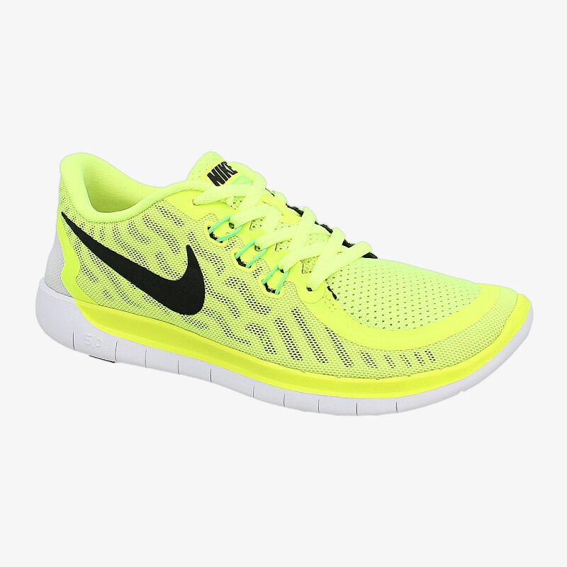 dětské běžecké boty NIKE FREE 5.0 (GS) 725104700 ZELENÁ