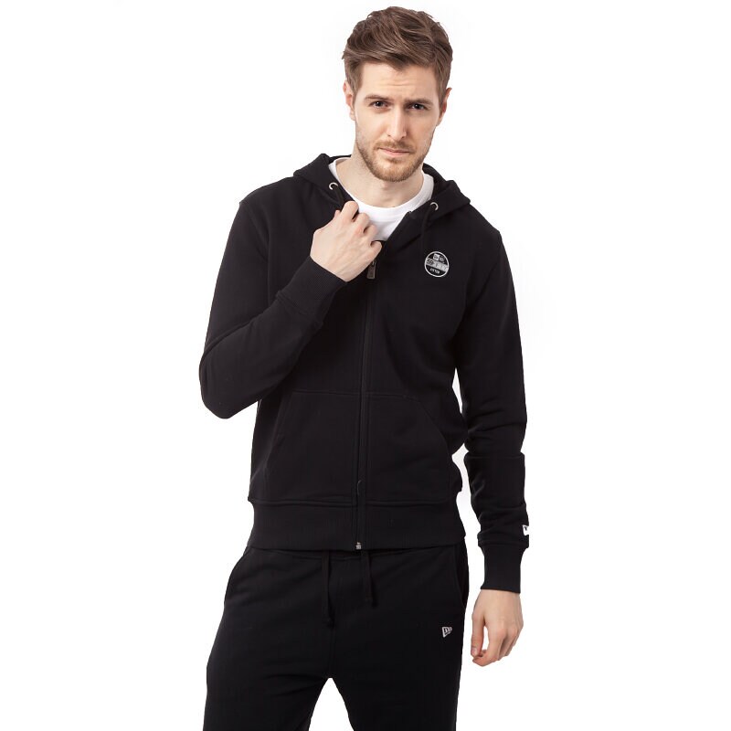 pánská mikina NEW ERA MIKINA ESSENTIAL HOODY 11084917 ČERNÁ