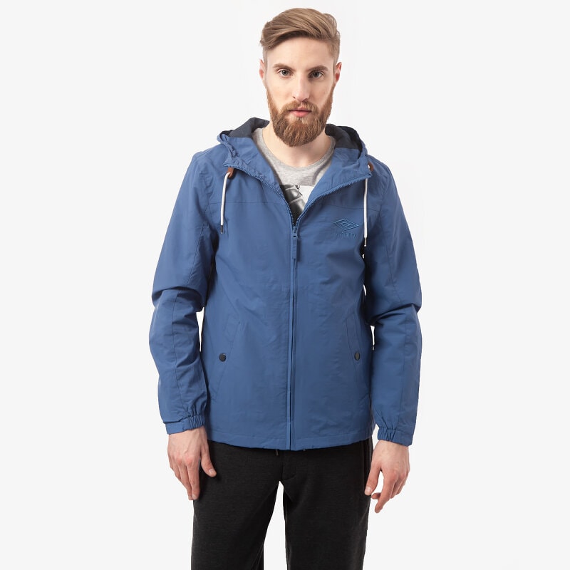 Přechodná bunda pánská (podzimní, jarní) UMBRO BUNDA BATO UL15KUM04001 TMAVOMODRÁ