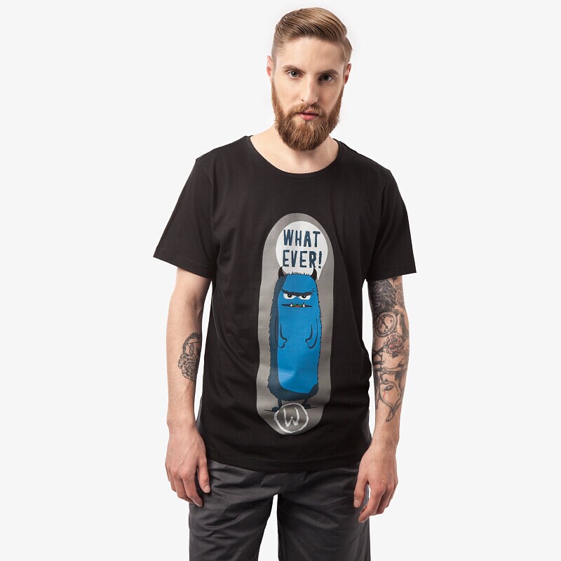 pánské tričko CONFRONT  TRIČKO TORA CF15TSM66001 ČERNÁ