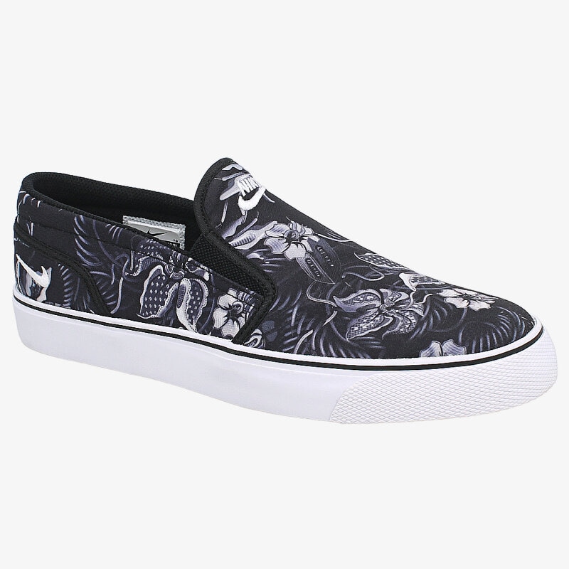 pánské tenisky NIKE TOKI SLIP TXT PRINT  724761010 ČERNÁ